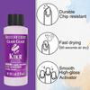 Backscratchers Kikr Activator - Quick Dry Nail Resin Mist for Manicure and Nail Repair Wrap - 2 oz view 4