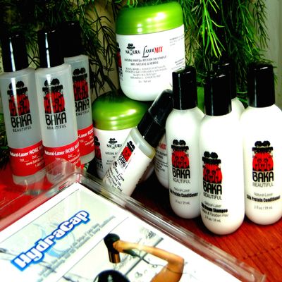 Baka Beautiful NATURAL HAIR RELAXER 3N1 KIT