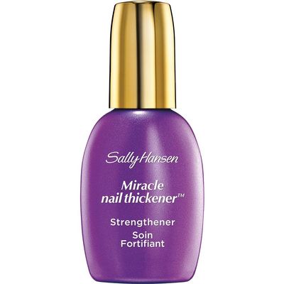 Sally Hansen Nail Treatment Miracle Nail Thickener | Strengthens & Protects Soft, Thin Nails | Infused with Calcium & Ceramic Gel Formula