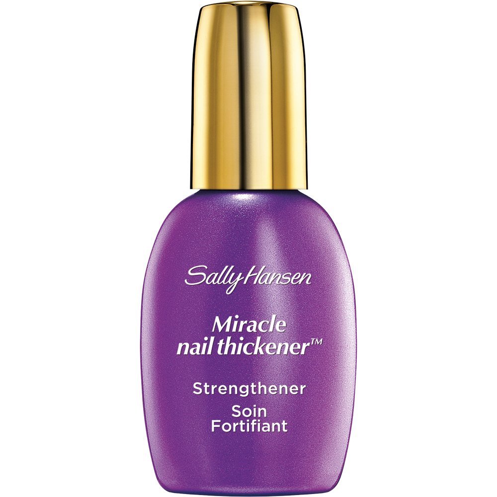 Sally Hansen Nail Treatment Miracle Nail Thickener | Strengthens & Protects Soft, Thin Nails | Infused with Calcium & Ceramic Gel Formula