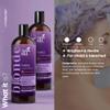artnaturals Purple Shampoo and Conditioner Set  (2 x 16 Fl Oz / 473ml)  Protects, Balances and Tones  Bleached, Color Treated, Silver, Brassy and Blonde Hair - Sulfate Free view 2