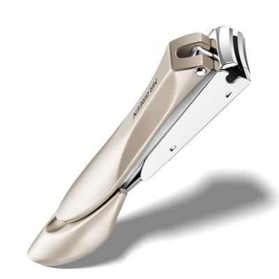 Nail Clippers with Catcher, Professional Stainless Steel Fingernail and Toenail Clipper Cutter, Trimmer Set for Men and Women(Small)