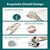 Nail Clippers with Catcher, Professional Stainless Steel Fingernail and Toenail Clipper Cutter, Trimmer Set for Men and Women(Small) view 4