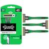 Wilkinson Sword Quattro Titanium Sensitive Men's Disposables Razors x 3 view 1