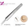 Beaute Galleria Premium Stainless Steel Bend Curved Blemish Extractor Tool for Remove Comedones Whitehead Blackhead Acne Pimple view 2
