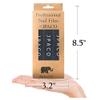 12-Pack Professional Nail Files: Double-Sided Emery Boards for Natural, Acrylic, Poly, and Gel Nails  Washable Black Manicure Tools Set by JPACO (180/240 Grit) view 4