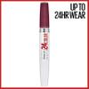 Maybelline Super Stay 24, 2-Step Liquid Lipstick Makeup, Long Lasting Highly Pigmented Color with Moisturizing Balm, Unlimited Raisin, Purple, 1 Count view 2