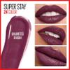 Maybelline Super Stay 24, 2-Step Liquid Lipstick Makeup, Long Lasting Highly Pigmented Color with Moisturizing Balm, Unlimited Raisin, Purple, 1 Count view 3