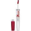 Maybelline Super Stay 24, 2-Step Liquid Lipstick Makeup, Long Lasting Highly Pigmented Color with Moisturizing Balm, All Day Cherry, Red, 1 Count view 1