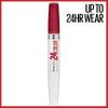 Maybelline Super Stay 24, 2-Step Liquid Lipstick Makeup, Long Lasting Highly Pigmented Color with Moisturizing Balm, All Day Cherry, Red, 1 Count view 2