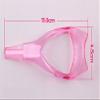2PCS Women Lady Upper Lower Eyelash Mascara Guard Applicator Guide Template with Eyelash Comb Girls Plastic Eye Lash Assistant Helper Stencil Shaper for Beginners Cosmetic Makeup Tools view 3