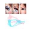 2PCS Women Lady Upper Lower Eyelash Mascara Guard Applicator Guide Template with Eyelash Comb Girls Plastic Eye Lash Assistant Helper Stencil Shaper for Beginners Cosmetic Makeup Tools view 4