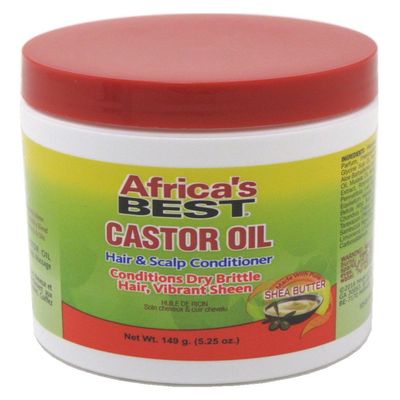 Africa's Best Castor Oil Hair Scalp Conditioner, 5.25 Ounce (1-7502-07-1200)