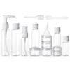 ALINK 16pcs Travel Size Toiletry Bottles Set, Tsa Approved Clear Cosmetic Makeup Liquid Containers with Zipper Bag view 1