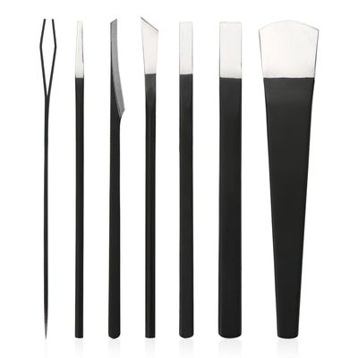 Pedicure Knife Set for Feet, Segbeauty 7pcs Ingrown Toenail Blade Tool with Storage Bag, High Manganese Steel Nail Knives Cuticle Remover, Professional Foot Repair Sharp Blade Kit for Nail Corn Callus