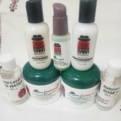 Baka Beautiful NATURAL HAIR RELAXER MOISTURE KIT