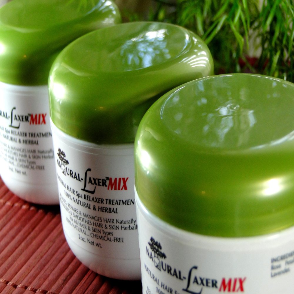 Chemical-Free Natural Hair Relaxer 3-pack