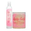 Kinky Curly Knot Today Leave In Conditioner/Detangler 8 oz + Curl Custard Gel 8 oz view 1