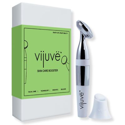 VIJUVE Anti Aging Face Massager | Sonic Infuser Facial Massager | Stop Applying, Start Infusing Serums for 6X Absorption | Skincare Booster for Face Contouring & Visibly Plump Skin