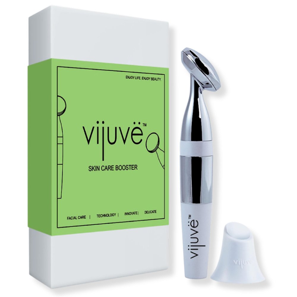VIJUVE Anti Aging Face Massager | Sonic Infuser Facial Massager | Stop Applying, Start Infusing Serums for 6X Absorption | Skincare Booster for Face Contouring & Visibly Plump Skin