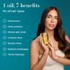 OGX Renewing + Argan Oil of Morocco, Cold-Pressed Argan Oil for Hair Penetrating Treatment & Shine, Moisturizing & Strengthening Silky Oil for All Hair Types, Paraben & Sulfate Free, 3.3 fl oz view 2