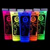 UV Glow Blacklight Face and Body Paint 0.34oz - Neon Fluorescent (0.34 Fl Oz (Pack of 5)) view 1