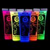 UV Glow Blacklight Face and Body Paint 0.34oz - Neon Fluorescent (0.34 Fl Oz (Pack of 5)) view 2