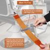 Strops, Genuine Leather Strop Strap Barber Straight Folding Barber's Leather Sharpener Sharpening Belt, Double Sided Leather Strop for Sharpening and Smoothing After Honing Razors view 4