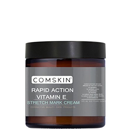 Rapid Action Super Stretch Mark Cream (Vitamin E, Collagen, Emu) Pregnancy, Breasts, Scars