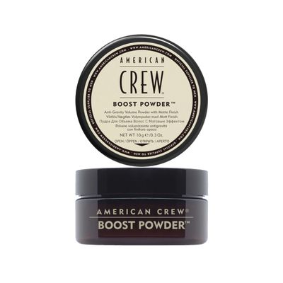 American Crew Boost Powder, Provides Lift & Volume, Stocking Stuffer for Him, 0.3 oz