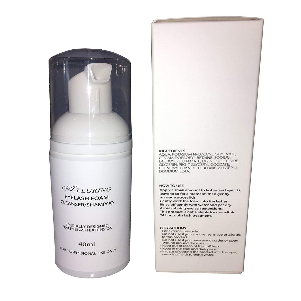 Alluring Eyelash Foam Cleanser for Eyelash Extensions QTY:3