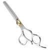 Suvorna 6.5 Thinning Shears for Hair Cutting, Trimming and Styling. Stainless Steel Texturizing Shears, blending shears and Layering Scissors for Cutting Hair for Women, Men and Adults view 1