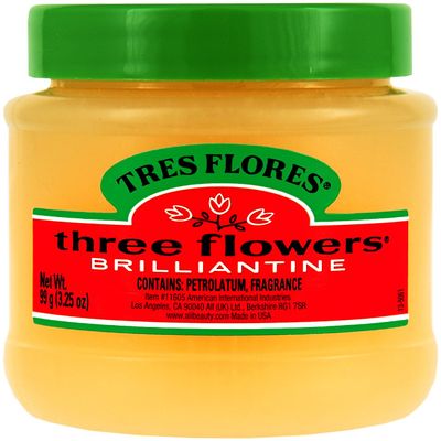Three Flowers Brilliantine Solid, 3.25-Ounce (Pack of 3)