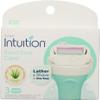 Schick Intuition Sensitive Skin Womens Razor Refills with Vitamin E & Aloe, Pack of 1(count of 3) view 2
