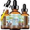 BLACK CASTOR OIL JAMAICAN. 100% Pure / Natural / Virgin / Unrefined Cold Pressed Carrier oil. 1 Fl.oz.- 30 ml. For Skin, Hair, Eyelashes, Brows and Nail Care."Caribbean Original Guarantee. view 1