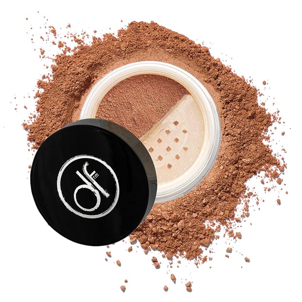 Mineral Powder Foundation for Sensitive Skin, Powder Sunscreen with SPF 26, All Natural Ingredients, Anti-oxidant protection, Made in the Shade by Dermaflage, 0.4 oz