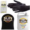 Sun Goddess - VERY DARK - 16 oz - Spray Tan Solution - BEST COMBO DEAL: Sunless Self Spray Tan liquid Solution Best Sunless Self Spray Tanning Mitt view 1