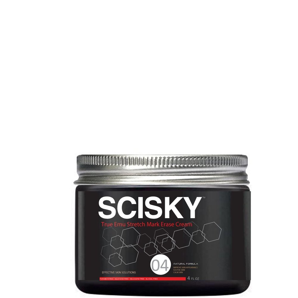 Emu Stretch Mark Eraser Cream (Reduce Appearance on Butt, Hips, Belly, Arms, Thighs)