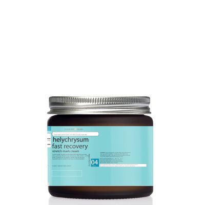 Helychrysum Stretch Mark Fast Recovery Cream (Reduce Discolorations, Blend Lines, Body Building, Pregnancy)