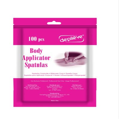 Depileve Wooden Body Applicators - Waxing Applicator Sticks - Box of 100