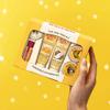 Burt's Bees Gifts Ideas - Tips and Toes Set, 6 Travel Size Products in Gift Box - 2 Hand Creams, Foot Cream, Cuticle, Hand Salve and Lip Balm view 3