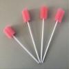 50Pcs of Pink Disposable Sponge Swab for Oral Clinic Cleaning Use view 1
