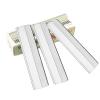 Bezall 50Pcs Single Edge Razor Blades, Stainless Steel Straight Razor Blade Refills, Eyebrow Trimmer Facial Hair Blades for Women and Men view 1