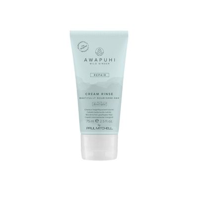 Awapuhi Wild Ginger by Paul Mitchell Cream Rinse, Detangles + Repairs, For Dry, Damaged + Color-Treated Hair, 2.5 fl. oz.