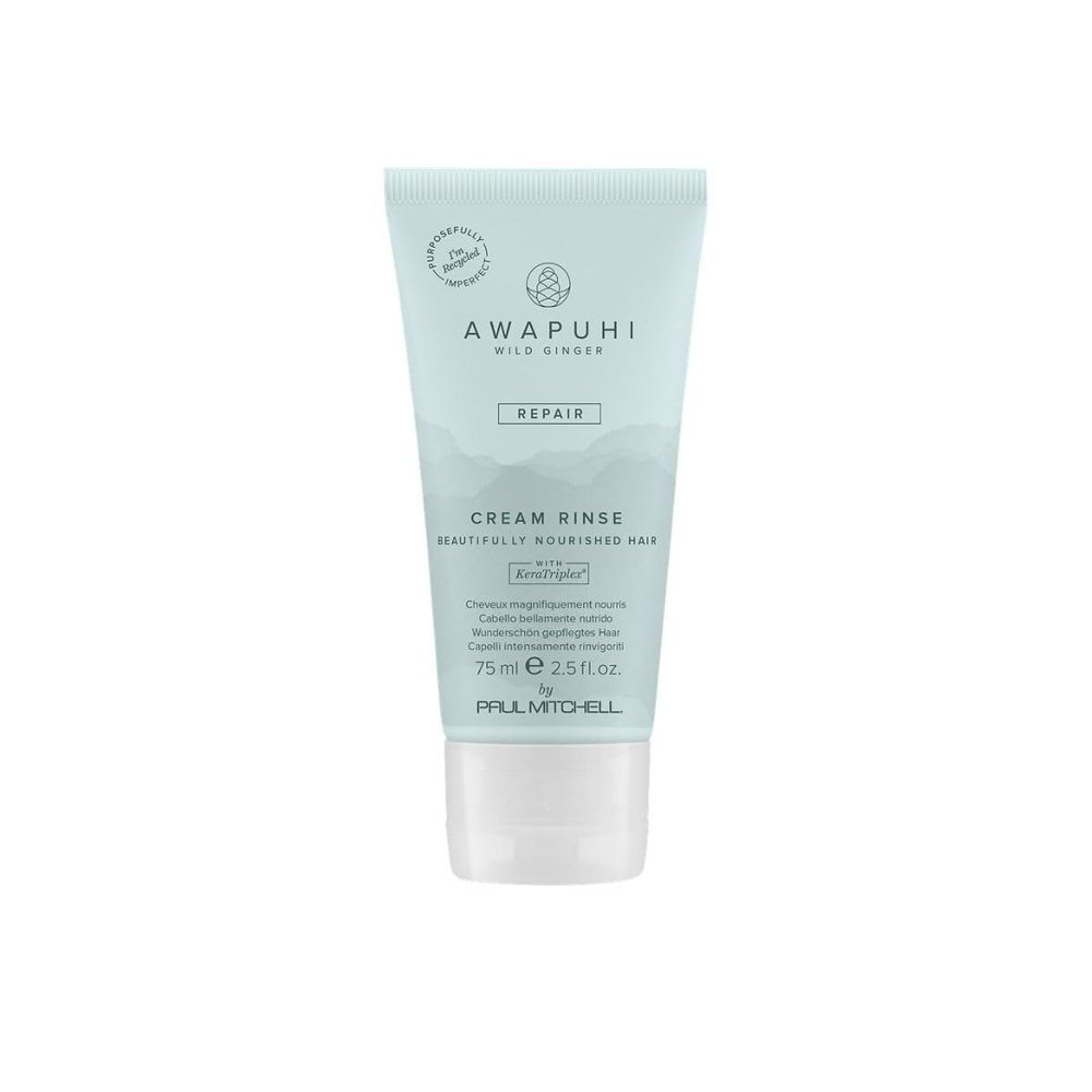 Awapuhi Wild Ginger by Paul Mitchell Cream Rinse, Detangles + Repairs, For Dry, Damaged + Color-Treated Hair, 2.5 fl. oz.