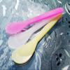 20PCS Facial Pack Spoon-Plastic Disposable Mini Cosmetic Spatula Scoop Face Cover DIY Accessories (Matte White) view 2