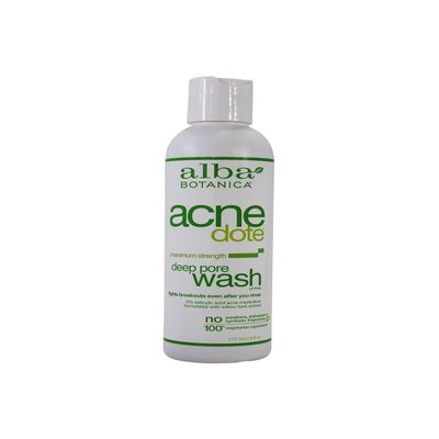 Alba Botanica Natural Acnedote Deep Pore Wash, 6 oz (pack of 12)
