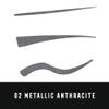 Max Factor Color X-Pert Waterproof Eyeliner, No. 02 Metallic Anthracite, 0.06 Ounce view 3