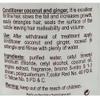 Lemuel Leche Cabra Coconut and Ginger Conditioner For Hair Loss 20oz view 3