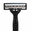 Medline Disposable Facial Razors with Triple Blades and Lubrication Strip, Ideal for Sensitive Skin, Blue, Pack of 500 view 3